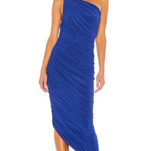 Norma Kamali Diana Gown - Berry Blue